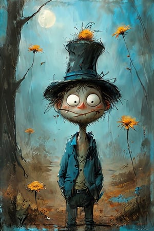 color photo of a captivating promotion artwork featuring a cartoon zombie wearing a hat in the eerie woods, created in the distinct style of Trevor Brown. This digital character painting showcases the artist's unique interpretation of the undead, infusing the zombie with a touch of whimsy and macabre charm. The inclusion of a dandelion adds a delicate and unexpected element to the composition. Inspired by the gothic aesthetics of Tim Burton, this artwork captures the essence of his dark and whimsical storytelling. The presence of the Kuntilanak, a long-haired blue-centered entity from folklore, adds an air of mystery and supernatural intrigue. Drawing inspiration from the style of Greg Simkins, this artwork boasts intricate details and a depth that draws the viewer in. The 1:1 album artwork format allows for a captivating and immersive experience. This artwork is not only a promotional piece but also serves as an in-game image and can be found on the sales website, enticing potential players with its hauntingly beautiful blue image. The autumn season sets the tone, adding a touch of melancholy to the overall atmosphere. This captivating promotion artwork invites viewers to dive into a world where fantasy and darkness intertwine, leaving them with a sense of awe and curiosity,
a character portrait
20%
computer graphics
19%
a digital painting
19%
a screenshot
19%
concept art
19%
Artist
by Jamie Hewlett
by Jamie Hewlett
23%
by Trevor Brown
21%
by Guillermo del Toro
21%
by Tony DiTerlizzi
20%
by David Roberts
20%
Movement
pop surrealism
pop surrealism
21%
gothic art
20%
shock art
19%
fantasy art
19%
computer art
19%
Trending
deviantart contest winner
deviantart contest winner
20%
featured on deviantart
19%
Artstation
19%
behance contest winner
19%
cgsociety
19%
Flavor
skottie young
skottie young
25%
caracter with brown hat
24%
style of jeff soto
24%
tim burton's style
24%
eerie and grim art style, architecture, portrait photography, illustration, wildlife photography, 3d render, graffiti, poster, painting, dark fanta