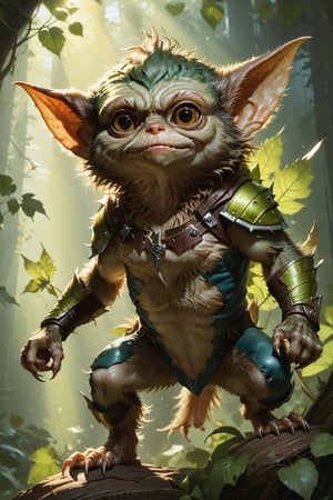 wide shot, full body, photorealistic of male gremlin saboteur, masterpiece, best quality, Photorealistic, ultra-high resolution, photographic light, illustration by MSchiffer, fairytale, sunbeams, best quality, best resolution, cinematic lighting, Hyper detailed, Hyper realistic, masterpiece, atmospheric, high resolution, vibrant, dynamic studio lighting, wlop, Glenn Brown, Carne Griffiths, Alex Ross, artgerm and james jean, spotlight, fantasy, surreal