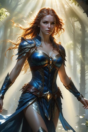 wide shot, full body, photorealistic of banshee (from heroes might & magic 5), ultra-high resolution, photographic light, illustration by MSchiffer, fairytale, sunbeams, best quality, best resolution, cinematic lighting, Hyper detailed, Hyper realistic, masterpiece, atmospheric, high resolution, vibrant, dynamic studio lighting, wlop, Glenn Brown, Carne Griffiths, Alex Ross, artgerm and james jean, spotlight, fantasy, surreal