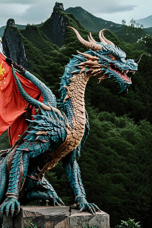 (ultra realistic photograph:1.3) portrait, (matte skin texture:1.2) (realistic skin texture:1.3)  (8k, RAW photo, best quality, ultra high res, photorealistic, masterpiece, ultra-detailed, Unreal Engine). A real Chinese dragon (full body photograph:1.3) (flying:1.3) in the horizon, towards an imperial Chinese army. The soldiers flee in panic. Ulta dynamic cinematic still. 