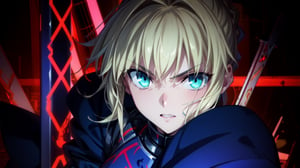 Kings and Queens, YouTube thumbnail, best quality, masterwork, high quality, anime art style,phSaber