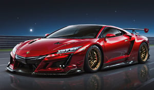 Legends on the Canvas,
On the canvas of asphalt, where dreams unfold,
GT-R  NSX, and  Lamborghini in a row, a story to be told.
Lambo, a painting of power and might,
NSX, strokes of elegance in the moonlight.
GT-R, bold colors of speed and grace,
On the racetrack canvas, they find their place.