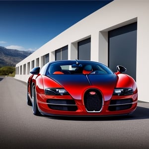 Bugatti Veyron UHD, súper detalle, Detalles altos, Foto real, súper detalle, alta calidad, 16k,