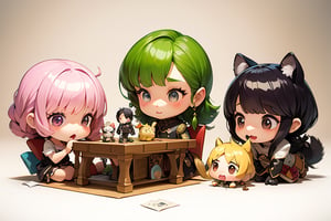 company of 5 kids meets a mythical chibi creature