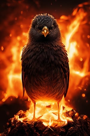((bird made of fire)), complex background, chibi, anime style
(realistic shadow, ultra quality texture, depth of field, soft lights, photorealistic, highly realistic, high - definition picture, detailed, perfect quality, detailed face, high resolution, realistic, realism) ,edgVyshivanka