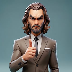 illustration of jason momoa as young manager wearing manager suit, (serious face, opened_mouth, index finger up), background on havard university, masterpiece, perfect anatomy, full body