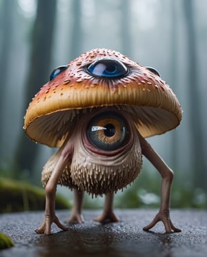a amazing being animal fused with mushroom kingdom  creature moving within a viscous liquid environment ,35mm photograph, film, bokeh, big body,professional, highly detailed photorealism, insane liquid detailed,very realistic deformed skin texture, shadows and reflections on the skin meticulous and very detailed,random diferent size animal eyes, live color  tones, fog ,steams,insane  fine detailed,awesome creature,play of lights between transparent and white, high quality, particles of bright light atmosphere ,skin,masterpiece,8k,focused on sharpness dramatic, photographic style, cinematic, divine, masterpiece,sharp focus,surreal,high quality,HDR,photorealistic,more detail XL,Cinematic ,realistic tones,hiperrealistic,analog,Extremely Realistic,amazing liquid  background various bright colors luminiscense,professional photo studio,professional camera and lens,Movie Still