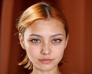  girl  eyes, josierz  , , looking_at_viewer ,   
,REALISTIC,Gwendolyn_Tennyson, blond_hair. uyghur gymnast