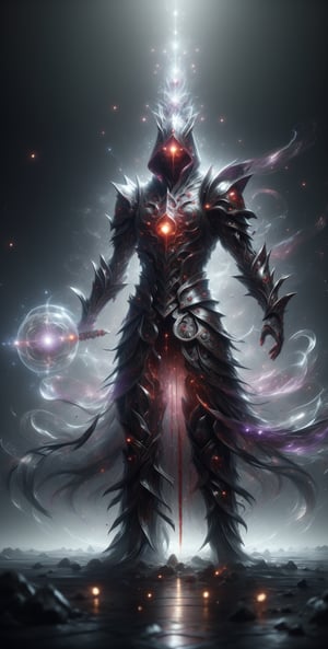 Generate an image of mysterious wuxia cultivator wizard, The globule of violet mist rotated rapidly around his body, emitting countless strands of Crimson Qi throughout wizard's body. A brutally powerful aura appeared within his physical body and grew more powerful, his Spiritual Sense expanded, and most obviously, the Blood Clone and the Blood Death World he was within slowly began to grow stronger, masterpiece, fantasy, intricate details, very high quality, 16k, high_resolution, sharp focus, vivid color, magic, qi, cakra,explosionmagic ,DonMSt33lM4g1c