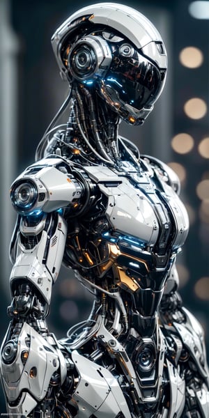 ((high resolution)), ((8K)), ((incredibly absurdres)), break. (super detailed metallic skin), (an extremely delicate and beautiful:1.3), break, ((1robot:1.5)), ((slender body)), (large breasts), (beautiful hand), ((metallic body:1.3)), ((cyber helmet with full-face mask:1.4)), break. ((no hair:1.3)) , (blue glowing lines on one's body:1.2), break. (((BLACK COLOR)))((intricate internal structure)), ((brighten parts:1.5)), break. ((robotic face:1.2)), (robotic arms), (robotic legs), (robotic hands), ((robotic joint:1.2)), (Cinematic angle), (ultra-fine quality), (masterpiece), (best quality), (incredibly absurdres), (highly detailed), high res, high detail eyes, high detail background, sharp focus, (photon mapping, radiosity, physically-based rendering, automatic white balance), masterpiece, best quality, ((Mecha body)), furure_urban, incredibly absurdres, science fiction, dark, horror, yk_cyborgs, UHD, 8K, sci-fi masterpiece, sharp focus, bokeh, intricate, highly detailed, cinematic volumetric lighting, epic light, intense colors, vibrant colors, chromatic