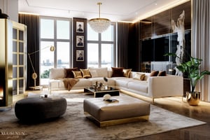 luxurious livingroom
