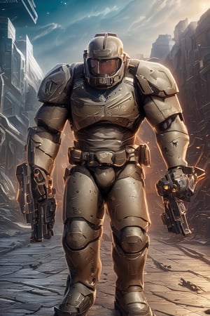 (Professional SFM Rendering High), the strongest spacemarine very handsome manly realistic-shaped soldier in the best (warhammer 40k game) style, symmetric, best spacemarine helmet with glassy faceshield, (Cry engine) high, wearing well-rendered fully clothed spacemarine armor, highres image scan, firm focus, sober, heroic, deep space star lit background, depth of field, infinite focus, selective focus, cgsociety contest winner, trending on Artstation, associated press, smooth clear clean digital photo masterpiece,