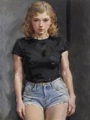 oil painting of taylor swift done by john singer sargent,masterpiece