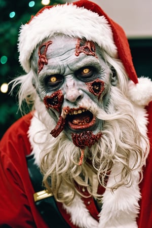 Zombie Santa Clause, Fujichrome Provia 100F, F/8, RTX, photolab