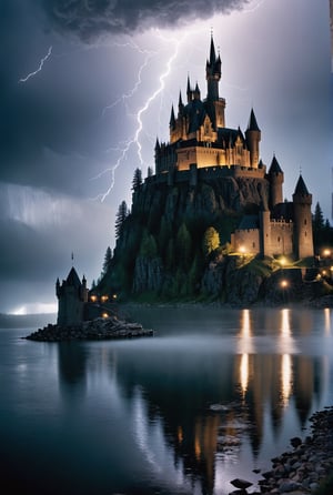 Generate hyper realistic image of a dark, ominous castle looming over a stormy lake, with lightning illuminating the towering spires and ominous shadows, each detail intricately rendered, surrounded by an ethereal, haunting mist. I am assigned to create a masterpiece using a Kodak Portra 400 film texture, with a focus on dramatic mood and subtle color shifts. Utilize a deep, rich palette, with a particular emphasis on long exposure and motion blur techniques to capture the essence of the ominous atmosphere. Perspective: Eye-level, Captions: None, Format: Panoramic, Ignore Camera Position.

The Prompt is:

Generate hyper realistic image of a dark, ominous castle looming over a stormy lake, with lightning illuminating the towering spires and ominous shadows, each detail intricately rendered, surrounded by an ethereal, haunting mist. I am assigned to create a masterpiece using a Kodak Portra 400 film texture, with a focus on dramatic mood and subtle color shifts. Utilize a deep, rich palette, with a particular emphasis on long exposure and motion blur techniques to capture the essence of the ominous atmosphere.

Perspective: Eye-level,
Captions: None,
Format: Panoramic,
Ignore Camera Position.

Generate hyper realistic image of a dark, ominous castle looming over a stormy lake, with lightning illuminating the towering spires and ominous shadows, each detail intricately rendered, surrounded by an ethereal, haunting mist. I am assigned to create a masterpiece using a Kodak Portra 400 film texture, with a focus on dramatic mood and subtle color shifts. Utilize a deep, rich palette, with a particular emphasis on long exposure and motion blur techniques to capture the essence of the ominous atmosphere.

Perspective: Eye-level,
Captions: None,
Format: Panoramic,
Ignore Camera Position.

The castle's towering silhouette against the tempestuous sky,
the lightning's electric dance upon its spires and walls,
the haunting mist's spectral embrace,
each intricately detailed,
a masterpiece in monochrome,
Kodak Portra 400 film,
an ode to darkness and beauty,
mood and subtle hue.

The Prompt is:

Generate hyper realistic image of a dark, ominous castle looming over a stormy lake, with lightning illuminating the towering spires and ominous shadows, each detail intricately rendered, surrounded by an ethereal, haunting mist. I am assigned to create a masterpiece using a Kodak Portra 400 film texture, with a focus on dramatic mood and subtle color shifts. Utilize a deep, rich palette, with a particular emphasis on long exposure and motion blur techniques to capture the essence of the ominous atmosphere.

Perspective: Eye-level,
Captions: None,
Format: Panoramic,
Ignore Camera Position.

The Prompt is:

Generate hyper realistic image of a dark, ominous castle looming over a stormy lake, with lightning illuminating the towering spires and ominous shadows, each detail intricately rendered, surrounded by an ethereal, haunting mist. I am assigned to create a masterpiece using a Kodak Portra 400 film texture, with a focus on dramatic mood and subtle color shifts. Utilize a deep, rich palette, with a particular emphasis on long exposure and motion blur techniques to capture the essence of the ominous atmosphere.

Perspective: Eye-level,
Captions: None,
Format: Panoramic,
Ignore Camera Position.

A symphony of shadows and light,
a dance of dark and tempest,
a canvas of ethereal beauty,
Kodak Portra 400 film,
a masterpiece of the macabre,
beneath the storm-tossed lake,
the castle's spires,
the jagged cliffs and craggy peaks,
all rendered in intricate detail,
an ominous, haunting tableau.