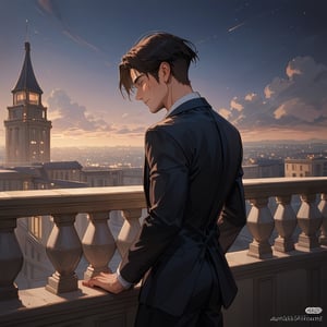 Score_9, Score_8_up, Score_7_up, Score_6_up, Score_5_up, Score_4_up,aa man black hair, sexy guy, wearing a suit, sexy guy, standing on the balcony of a building, looking at the front building,sexy , his back on me,night,
ciel_phantomhive,jaeggernawt,Indoor,frames,high rise apartment,outdoor, modern city,