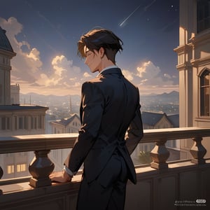Score_9, Score_8_up, Score_7_up, Score_6_up, Score_5_up, Score_4_up,aa man black hair, sexy guy, wearing a suit, sexy guy, standing on the balcony of a building, looking at the front building,sexy pose,night,
ciel_phantomhive,jaeggernawt,Indoor,frames,high rise apartment,outdoor, modern city,