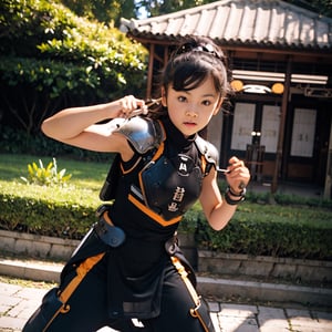 8k, ultra sharp, A fashion model,3/4 body photo,((outdoor)),((Wing Chun kung fu action postures)),(World Martial Arts Conference)
,best quality,masterpiece,illustration,
ultimate shadow warrior armor:1:9, hyper ultra mega armor full power:1.9, tech, strong, warrior, space, war, full, imperial, buster, shield, blade, extreme, Glamour, paparazzi taking pictures of her, brunette hair, Brown eyes, 8K, High quality, Masterpiece, Best quality, HD, Extremely detailed, voluminetric lighting, Photorealistic,perfecteyes,3DMM,valsione r,DonMCyb3rN3cr0XL  ,rfktr_technotrex,highres,ancient_beautiful,sle,portrait,AIDA_LoRA_MihoK