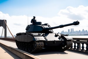 ((Ultra-realistic)) close-up photo of a K-2 Black Panther tank on a bridge,cluttered maximalism
BREAK
backdrop of river,bridge,sky,cloud,city view,(K-2 focus:1.2)
BREAK
rule of thirds:1.3,studio photo,trending on artstation,perfect composition,(Hyper-detailed,masterpiece,best quality,32K,UHD,sharp focus,high contrast,cinematic ighting:1.4),H effect,photo_b00ster, real_booster,ani_booster