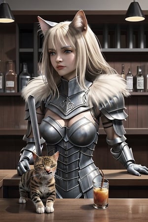 armored feline companion,  wearing intricate fur armor,  anthropomorphic female  dogs happily drink and lie down at the bar, Monster, , , 
Steps: 12, Sampler: Euler a, CFG scale: 8.0, Seed: 3892376392, Size: 768x1152, Model: RealCartoonXLV4: feee514d3aea", Version: v1.6.0.21-2-g18ca1f3, TaskID: 647809174230690287