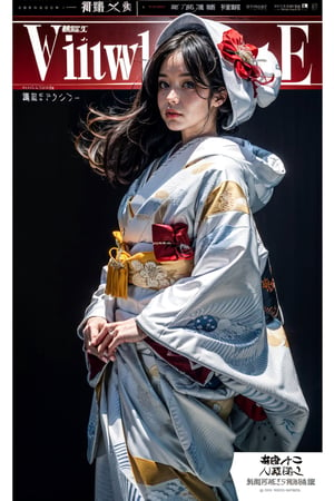(masterpiece, best quality:1.2), 
1girl, 
(Dynamic pose:0.8), 
(solo:1.5), 
(cowboy shot:1.2), 
(from side way:0.2),
(thigh:0.3), 



((shiromuku)),
((white kimono)),
shiromuku, 
white kimono,
((hood)),




(wind:1.5), 
(magazine cover title:1.2), 
(dark room:1.2),









