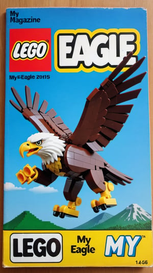 vintage magazine, lego my eagle