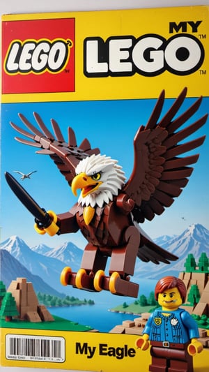 vintage magazine, lego my eagle