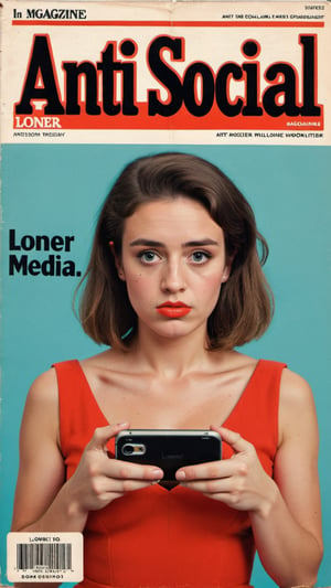 vintage magazine, "anti social media" "loner"
