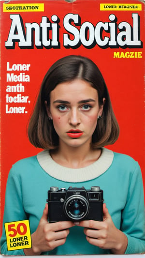 vintage magazine, "anti social media" "loner"