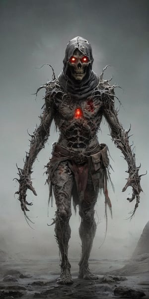 decaying mummy,a malevolent and ancient sorcerer, withered, shrouded in rotting bandages, emaciated body. grotesque, skin is a sickly grey, covered in tattered rotting bandages, is body is emaciated, his face is hidden by a hooded red robe, glowing sinister red eyes, malevolent, masterpiece, best quality, aesthetic,,smile, (oil shiny skin:1.3), (huge_boobs:3.6), willowy, chiseled, (hunky:3.4), body rotation 90 degree, (perfect anatomy, prefecthand, dress, long fingers, 4 fingers, 1 thumb), 9 head body lenth, dynamic sexy pose, breast apart, ((cowboy shot)), (artistic pose of a woman),Glass Elements,(Transperent Parts),crystalz,DonMM00m13sXL,stalker