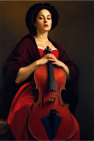 (((iconic lady with cello electronic Chiaroscuro light but extremely beautiful)))
(((intricate details,masterpiece,best quality,religious,minimalist,mysterious,hyperrealistic)))
(((Sexy,gorgeous,voluptuous,garnet glamorous fashion,sophisticated, elegant)))
(((by caravaggio style,by Michael Curtiz style))),digital artwork by Beksinski