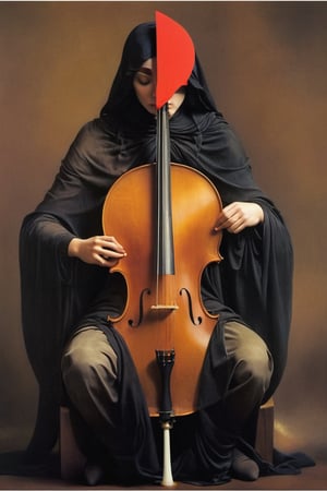 (((Iconic Lady in with cello darkness colors but extremely beautiful)))
(((masterpiece,religious,minimalist,mysterious,epic,hyperrealistic)))
(((Monochrome bronze solid colors)))
(((Gorgeous,voluptuous,sexy,
sophisticated)))
(((by Michael Curtiz style,by caravaggio style))),digital artwork by Beksinski