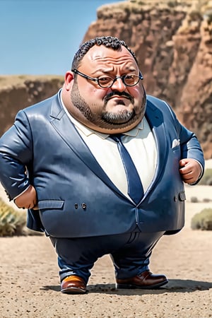 Epic movie style, masterpiece, perfect quality, exquisite details, real, clear, sharp, detailed and professional photos. (((Comparison))), 8k, Ultra HD quality, movie appearance,
Jean Reno, chubby cute, suit agent, big fat guy, fat guy, funny fat guy, chubby cute fat guy, full body portrait,