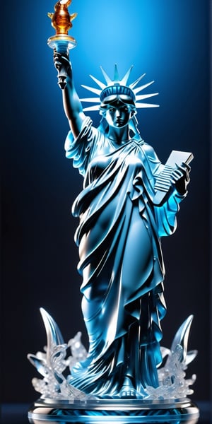(+18) , NSFW,
The statue of liberty,
action figure toy made of glass 
 intricate, elegant, 8k, 
highly detailed, digital painting, 
concept art, smooth, sharp focus, 
concept art, ,Leonardo style ,shards,awe_toys