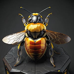 masterpiece, ultra k resolution, bizarre existence, BugCraft, bee