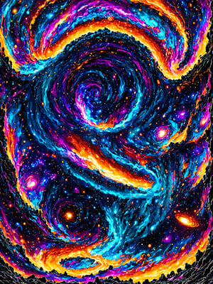 a swirling vortex of stars being sucked into a black hole spiraling down into oblivion in ultra vivid crazy hyper colorful display of the doom of an entire galaxy being devoured, but heres the catch, we're zoomed out just enough to see the universe is a giant toilet and the black hole is just the drain and the spiraling galaxy in its final moments is just being flushed away, ultra detailed vivid complex creative compostion, masterwork masterpiece, best quality, ,Psychedelic alien worlds ,Fizzlespell style ,CartooNuclear Meltdown style,InsaniToon style ,Psychedelic Insanity style ,art_booster