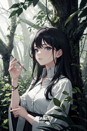 forest, masterpiece, best quality, ultra detailed, highres