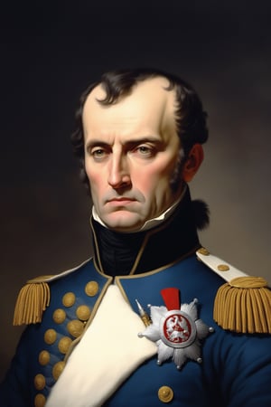 good quality image, beautiful image, realistic image, masterpiece, beautiful colors, latest generation image, best image quality, full hd, 8k unit, beautiful image, 1man, napoleon bonaparte, warrior man, military genius, emperor, a broad and prominent forehead, with thick eyebrows and dark, penetrating eyes. His nose was straight and angular, and his chin was slightly retracted. In general, his face had a serious and determined expression, which reflected his strong and determined personality, a man of great intelligence and cunning, capable of making quick and effective decisions in crisis situations. He was also known for his skill as a military strategist, and for being a charismatic and persuasive leader, capable of inspiring his soldiers to follow him in battle, battlefield,
Stylish,more detail XL