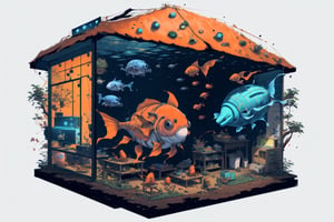 Chill Space-Roving Robo-Goldfish ,davincitech,tshee00d