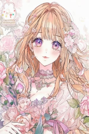 1 girl, beautiful, rosy cheeks and pink lips,manga,nodf_lora, muy buena calidad y resolución en la imagen