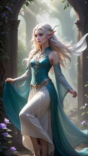 A lost wanderer whose heart longs for a connection beyond boundaries. A desire to be satisfied in the grandeur of the elven court. *Tensor Art Tips:* - Heart of Ecstasy - Longing for Connection - Sense of Belonging