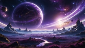 Universe, which appears purple, the image should serve as the background image