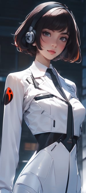 Cowboy shot, (full body shot), Lady bug, full body, dark hair, Perfect face, beautiful detailed hazel eyes, symmetrical eyes, (detailed face), slender, dramatic lighting, (8k, photo, masterpiece), (highest quality), (best shadow), (best illustration), ultra high resolution, 8K wallpapers, physically based rendering, high contrast, f1 lens .6, intense colors, hyper-realistic texture, cinestill 800), detailed face, blue-yellow medical doctor suit), doctor coat, glasses, bodysuit, battlefield medic, slicked back short hair, hightech military communication headset, urban techwear,milf,renaissance,ruanyi0288,skin tight,firemenoutfit
