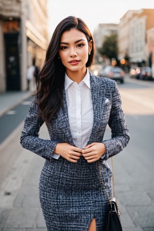 well dressed woman