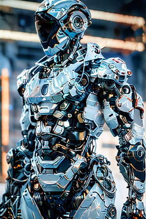 ((high resolution)), ((8K)), ((incredibly absurdres)), break. (super detailed metallic skin), (an extremely delicate and beautiful:1.3) ,break, ((1robot:1.5)), ((Curvy body), (beautiful hand), ((metalic body:1.3)) , ((cyber helmet with full-face mask:1.4)) ,break. ((Long  hair:1.3)) , (Pink glowing lines on one's body:1.2), break. ((intricate internal structure)), ((brighten parts:1.5)), break. ((male face:1.2)), (robotic arms), (robotic legs), (robotic hands), ((robotic joint:1.2)), (Cinematic angle), (ultra fine quality), (masterpiece), (best quality), (incredibly absurdres), (highly detailed), highres, high detail eyes, high detail background, sharp focus, (photon mapping, radiosity, physically-based rendering, automatic white balance), masterpiece, best quality, ((Mecha body)), furure_urban, incredibly absurdres,science fiction,Germany Male