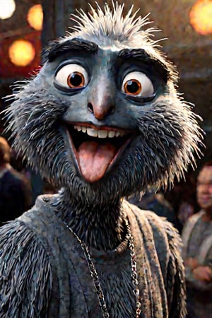  (Hyper Realistic), highest quality photos , 16k,HD, " the character ((Grue))in the movie Sing "