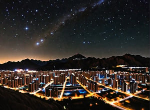 It highlights the cable cars in contrast to the dark sky, highlighting the urban architecture of La Paz.
Use long exposures to capture the movement of the cabins and create a dynamic effect in the night image.
It incorporates the lighting of the city as a background, showing the energy and nocturnal vitality of La Paz.
Experiment with angles that include the starry sky and surrounding mountains to capture the natural beauty of the region.
Take advantage of the early hours of the night to capture the clear, star-filled sky over La Paz.
Include recognizable city elements, such as iconic buildings or iconic mountains, to add context and familiarity to the scene.
Avoid overexposure of city lights by adjusting your camera settings to maintain a proper balance between highlights and shadows.
Experiment with different white balance settings to highlight warm and cool tones in your night image.
Make sure the stars are sharp and well defined in the image, using precise and careful focusing.
It conveys the serenity and majesty of La Paz under the starry sky, inviting viewers to contemplate the beauty of the city from a new nighttime perspective.