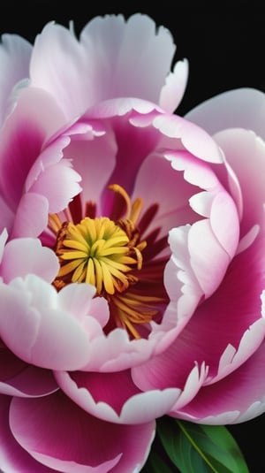 a peony flowers, colorful, high contrast, detailed,  full display 

high resolution,realistic,macro detail beautiful 

