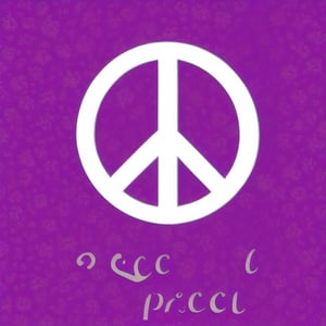 peace_symbol, purple symbol, circle of fourths, crystalline_look, high_resolution
