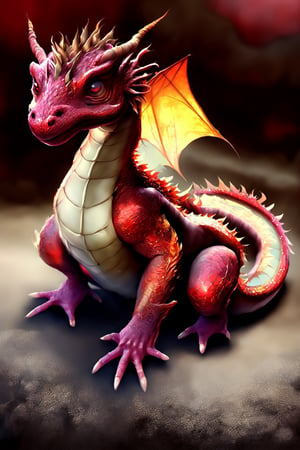 Red dragon ,dragon